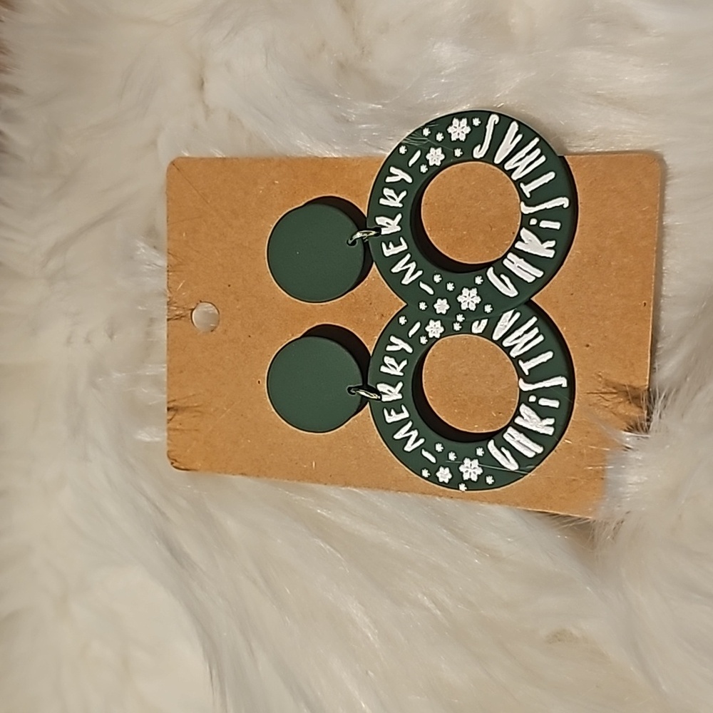 Merry Christmas Earrings